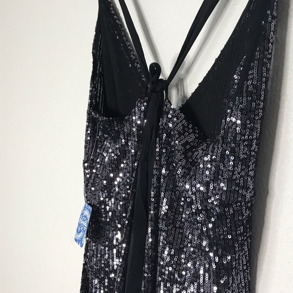 Free People Intimately Gold Rush Mini Black NWT - Picture 4 of 4